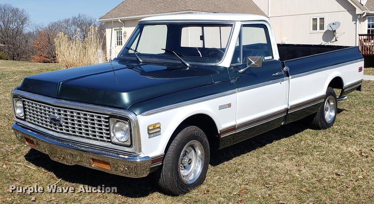 image for item EN9801 1972 Chevrolet Cheyenne C10 pickup truck