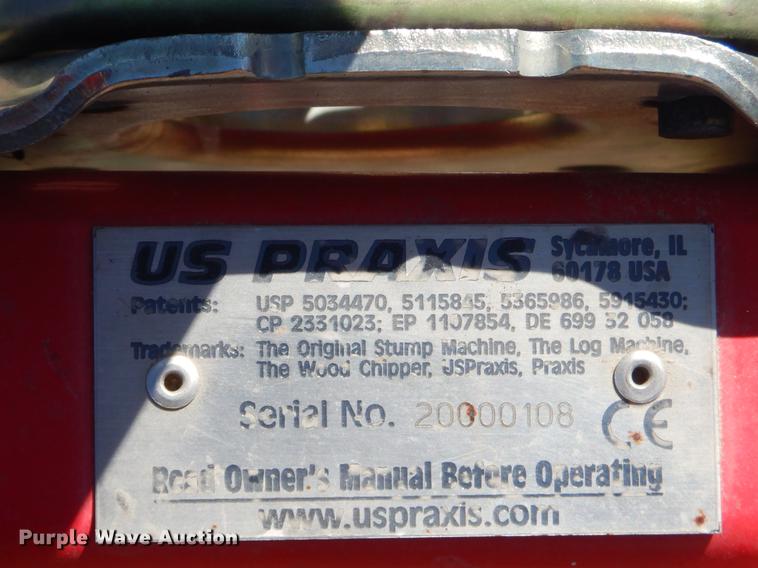 image for item EZ9788 US Praxis wood chipper