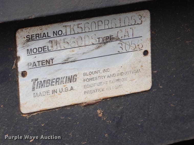 image for item EZ9805 Timber King TK560DS log loader