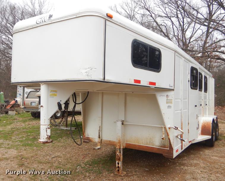 image for item EZ9807 2006 Cm Trailers livestock trailer