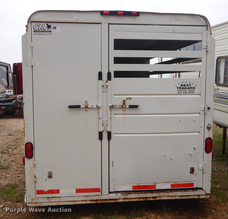 image for item EZ9807 2006 Cm Trailers livestock trailer
