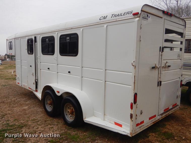 image for item EZ9807 2006 Cm Trailers livestock trailer