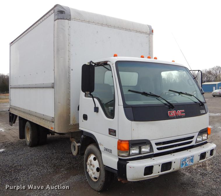 image for item EZ9814 2005 GMC W4500 box truck