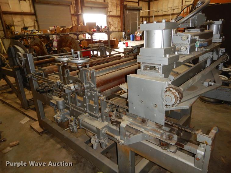 image for item EZ9816 Iowa Precision decoil machine