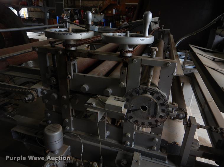 image for item EZ9816 Iowa Precision decoil machine