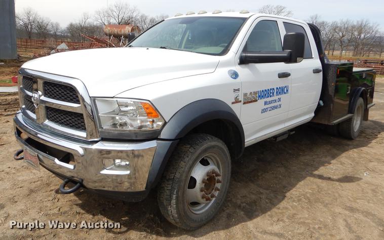 image for item EZ9823 2013 Dodge Ram 5500 Crew Cab utility truck