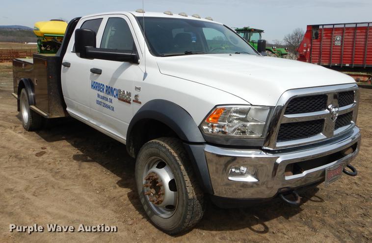 image for item EZ9823 2013 Dodge Ram 5500 Crew Cab utility truck