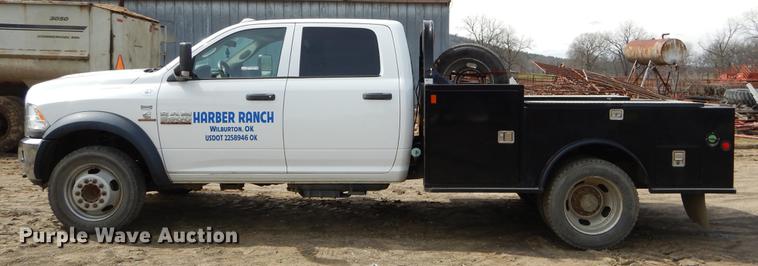 image for item EZ9823 2013 Dodge Ram 5500 Crew Cab utility truck