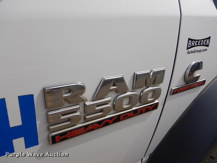 image for item EZ9823 2013 Dodge Ram 5500 Crew Cab utility truck