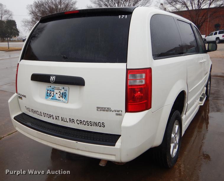 image for item EZ9836 2010 Dodge Grand Caravan SE handicap accessible van