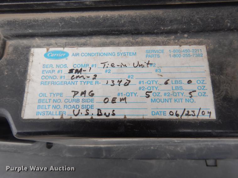 image for item FA9270 2004 Ford E450 school bus