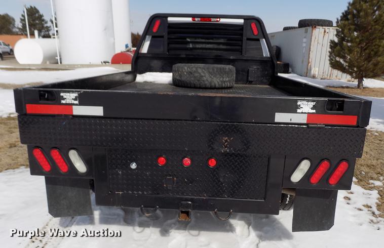 image for item FA9508 2011 Chevrolet Silverado 1500 Ext. Cab flatbed pickup truck