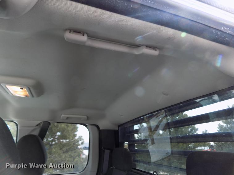 image for item FA9508 2011 Chevrolet Silverado 1500 Ext. Cab flatbed pickup truck