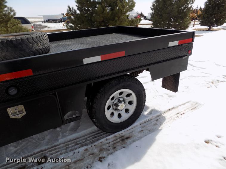 image for item FA9508 2011 Chevrolet Silverado 1500 Ext. Cab flatbed pickup truck