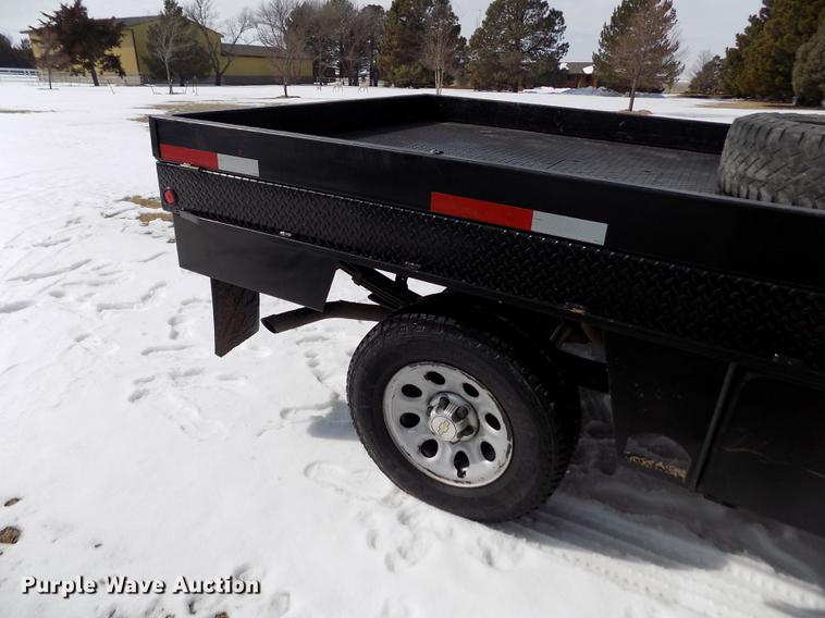 image for item FA9508 2011 Chevrolet Silverado 1500 Ext. Cab flatbed pickup truck