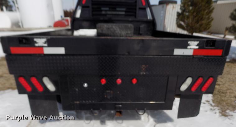 image for item FA9508 2011 Chevrolet Silverado 1500 Ext. Cab flatbed pickup truck