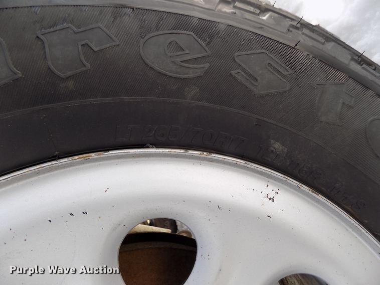 image for item FA9508 2011 Chevrolet Silverado 1500 Ext. Cab flatbed pickup truck