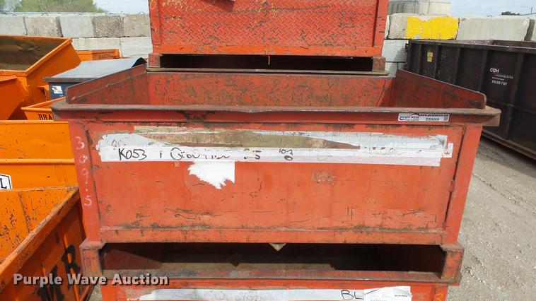 image for item G1667 (20) steel storage bins