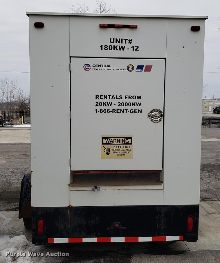 image for item AV9261 2005 Kohler 180RE02JC generator