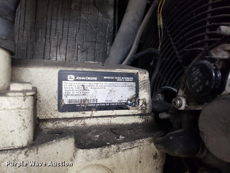 image for item AV9261 2005 Kohler 180RE02JC generator