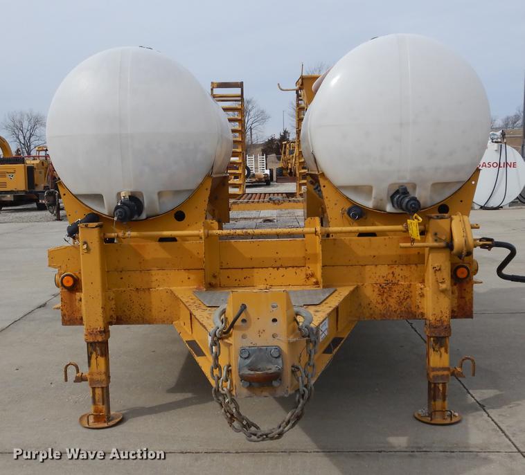 image for item DC8728 1999 Belshe 1FB-30 equipment trailer with mud mixer