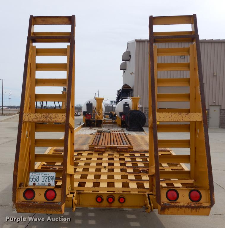 image for item DC8728 1999 Belshe 1FB-30 equipment trailer with mud mixer