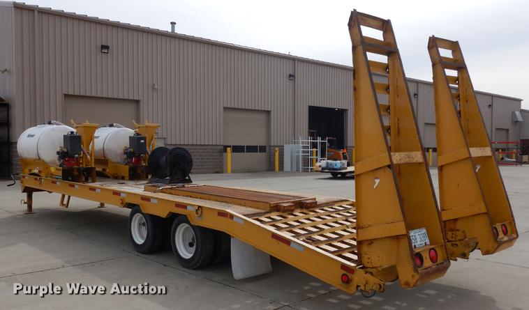 image for item DC8728 1999 Belshe 1FB-30 equipment trailer with mud mixer