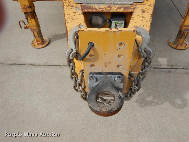 image for item DC8728 1999 Belshe 1FB-30 equipment trailer with mud mixer