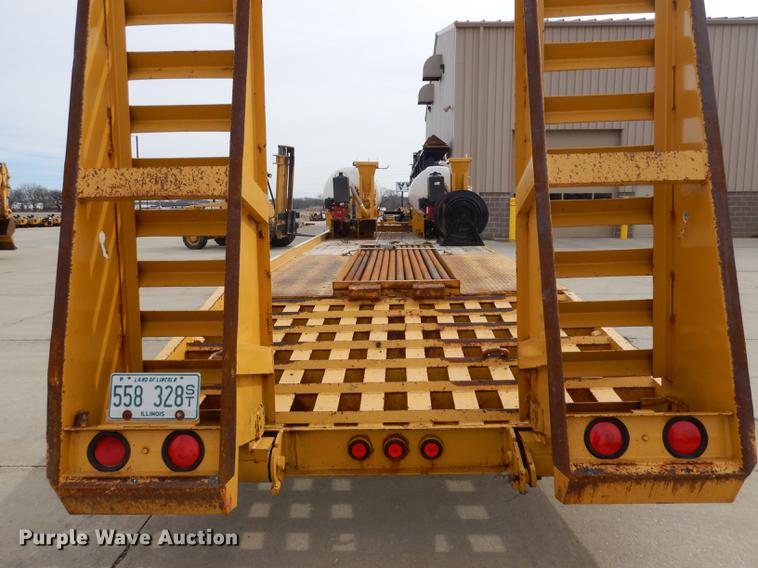 image for item DC8728 1999 Belshe 1FB-30 equipment trailer with mud mixer
