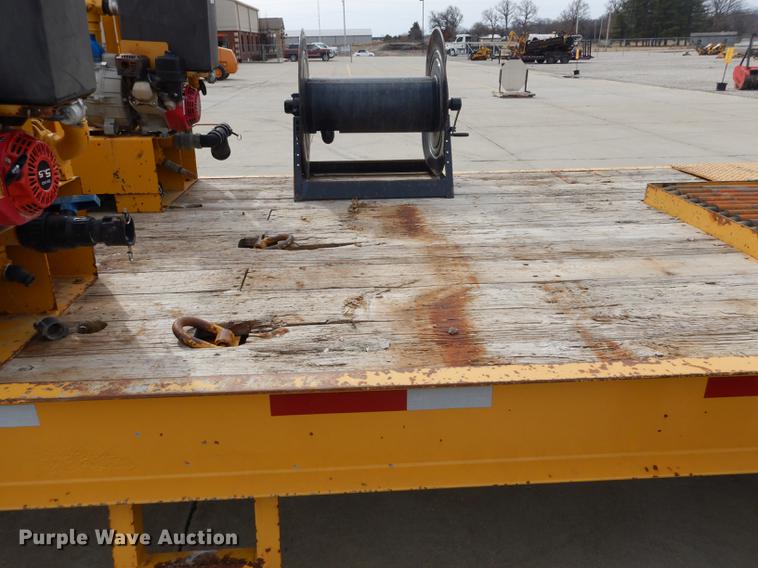 image for item DC8728 1999 Belshe 1FB-30 equipment trailer with mud mixer