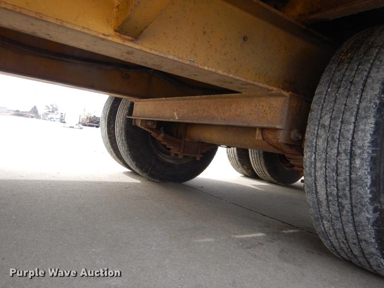 image for item DC8728 1999 Belshe 1FB-30 equipment trailer with mud mixer