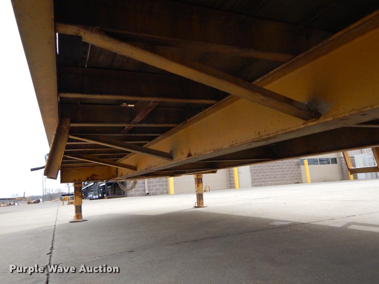 image for item DC8728 1999 Belshe 1FB-30 equipment trailer with mud mixer