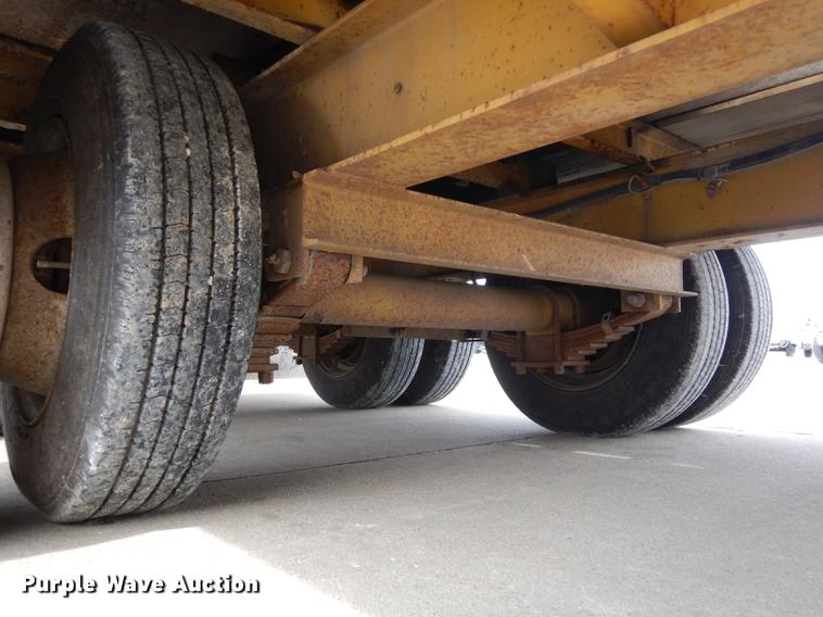 image for item DC8728 1999 Belshe 1FB-30 equipment trailer with mud mixer