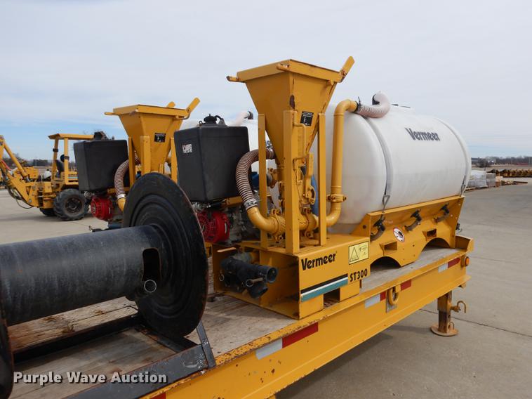 image for item DC8728 1999 Belshe 1FB-30 equipment trailer with mud mixer