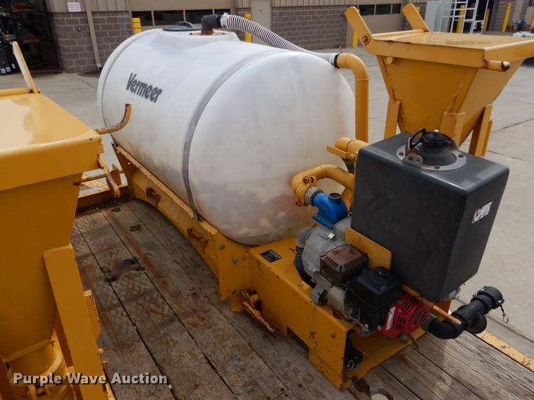 image for item DC8728 1999 Belshe 1FB-30 equipment trailer with mud mixer