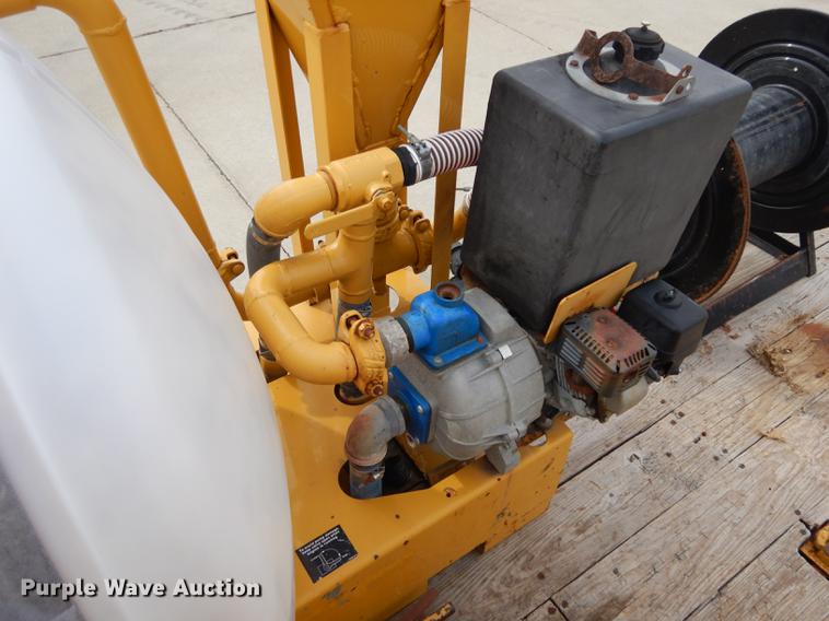 image for item DC8728 1999 Belshe 1FB-30 equipment trailer with mud mixer