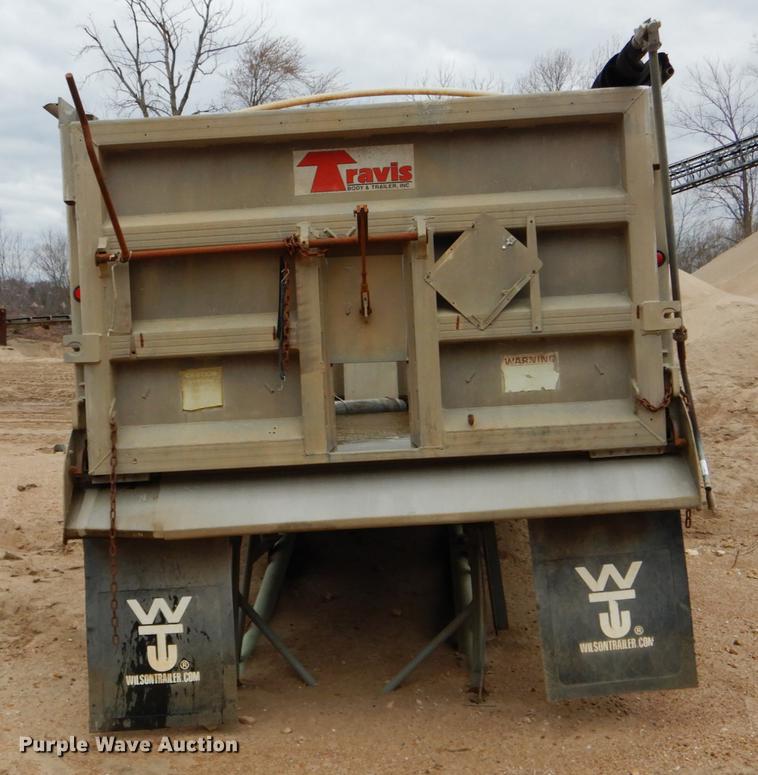 image for item DE6052 1993 Travis aluminum dump bed