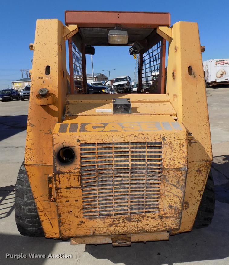 image for item DE7632 1993 Case 1845C skid steer