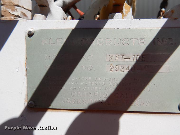 image for item DE8541 Klein KPT-105 water tank