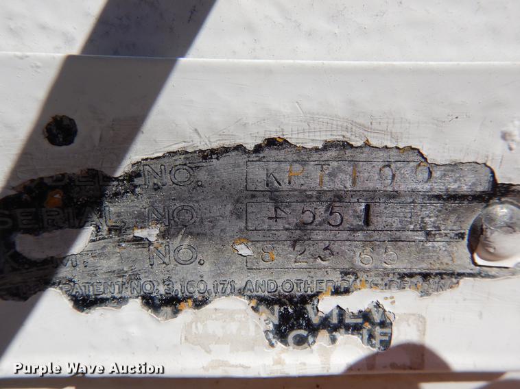 image for item DE8543 Klein KPT100 water tank