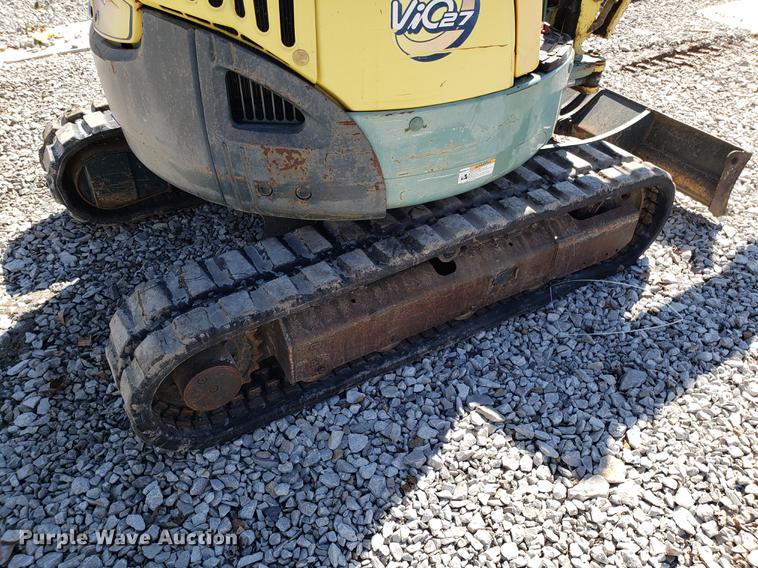 image for item DF3334 2007 Yanmar VIO27-3 mini excavator