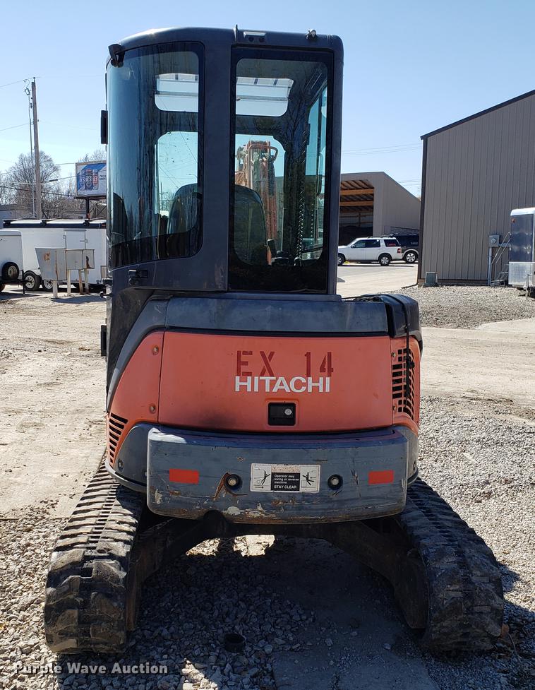 image for item DF3335 2008 Hitachi ZX35U mini excavator