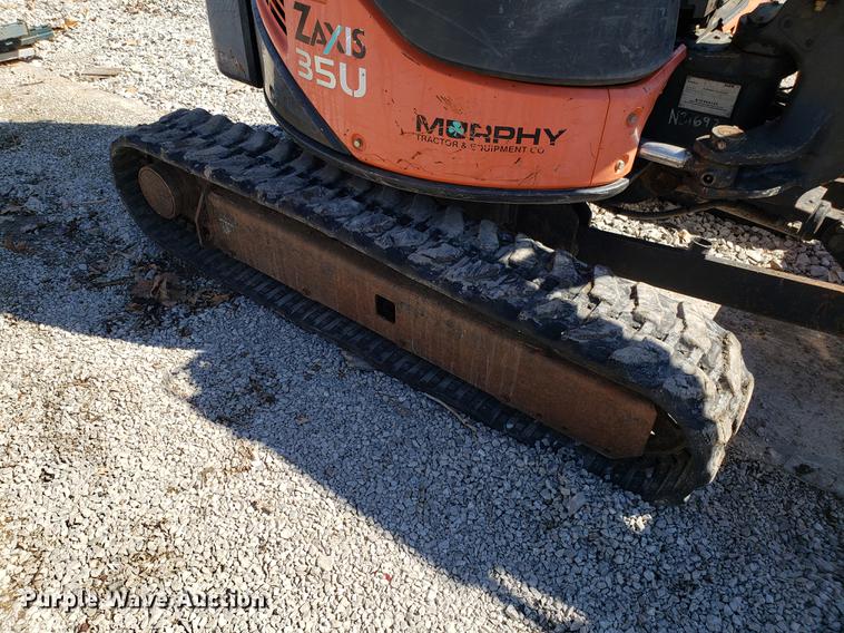 image for item DF3335 2008 Hitachi ZX35U mini excavator