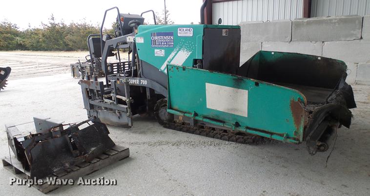 image for item DF7144 2007 Vogele Super 700 paver