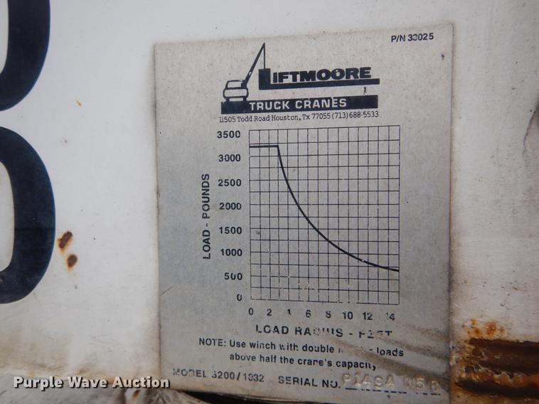 image for item DG3910 2003 GMC C5500 service truck with crane