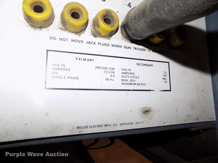 image for item DZ9651 Miller Millermatic 35 wire feed welder