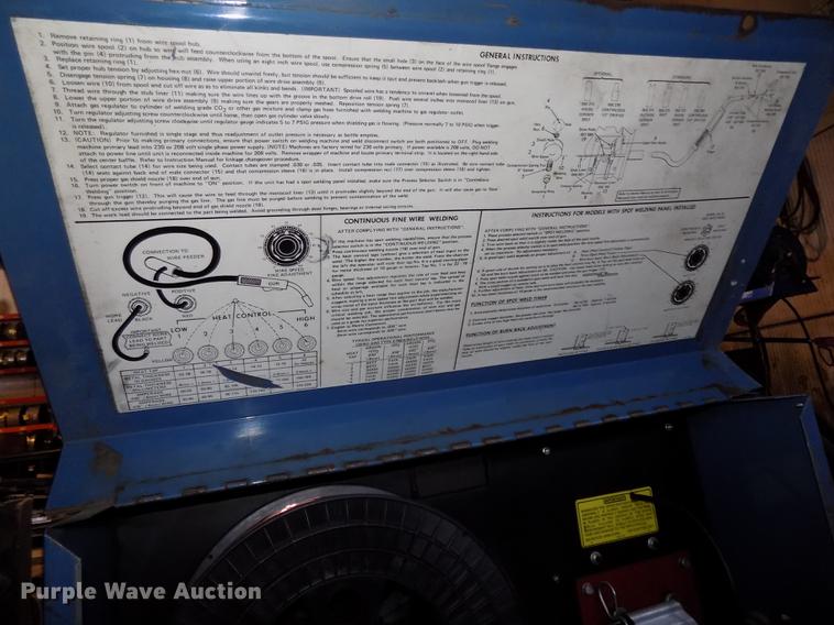 image for item DZ9651 Miller Millermatic 35 wire feed welder