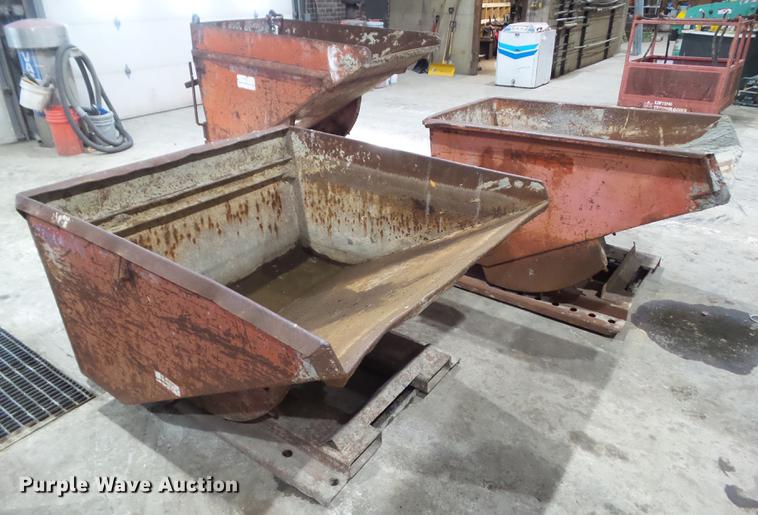 image for item EM9123 (3) material dump hoppers