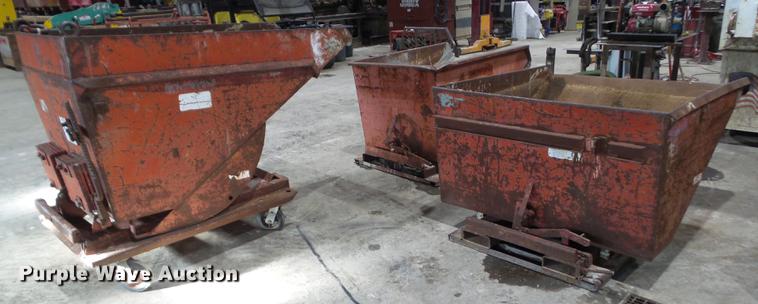 image for item EM9123 (3) material dump hoppers