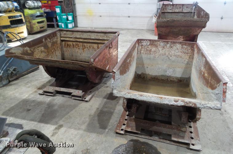 image for item EM9123 (3) material dump hoppers